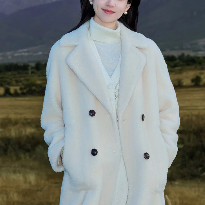 Manteau Élégant Structuré pour un Style Chic au Quotidien Femme