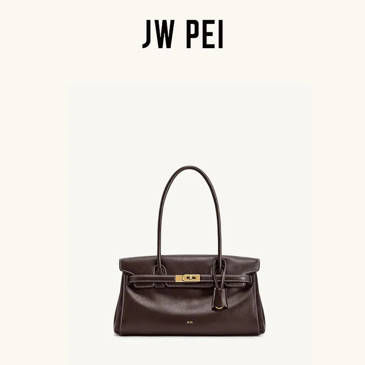 JW PEI 2025 nouveau Yara porte-documents pour femmes sac à main sous les bras simple épaule petit Design sac de mode en cuir synthétique souple