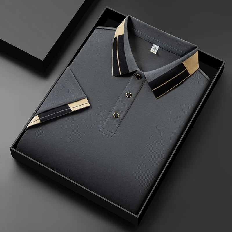 Mode Lumiere™ | Polo avec finitions contrastantes