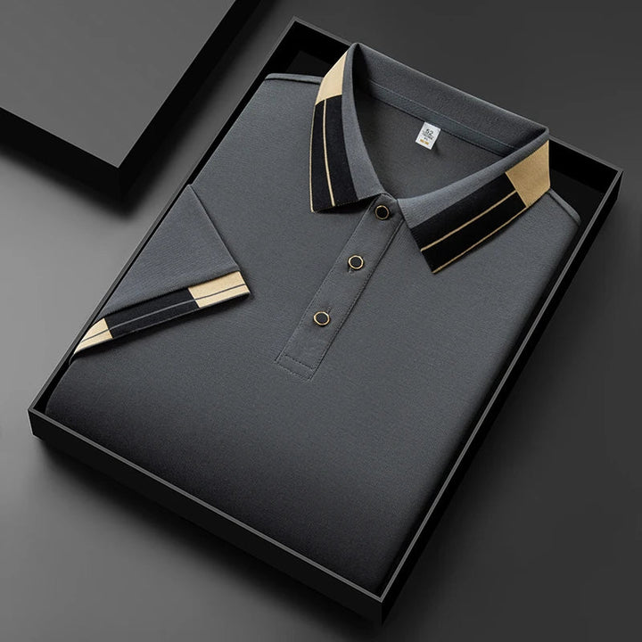 Mode Lumiere™ | Polo avec finitions contrastantes