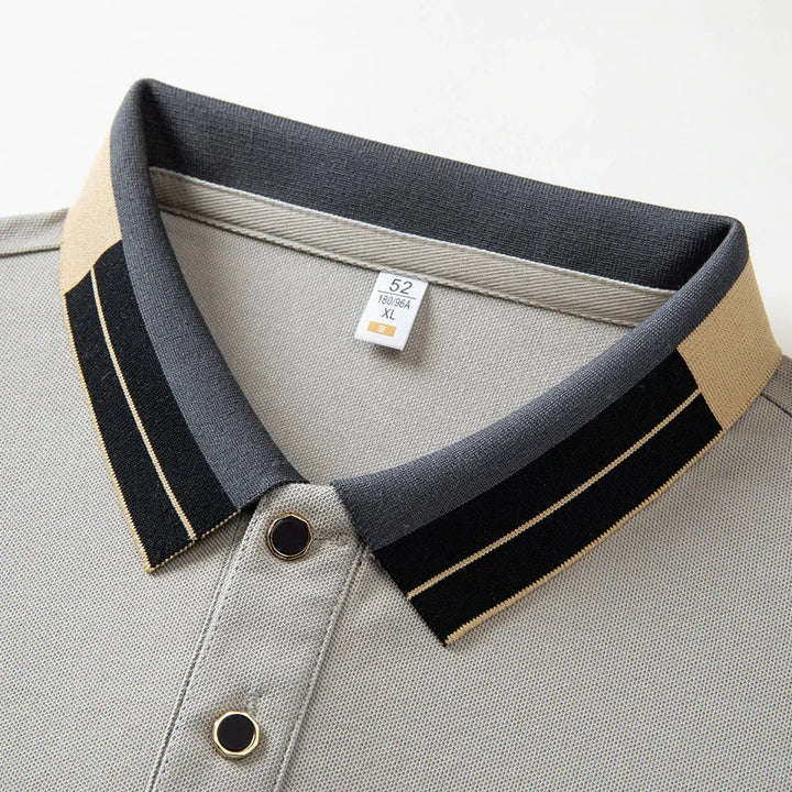 Mode Lumiere™ | Polo avec finitions contrastantes