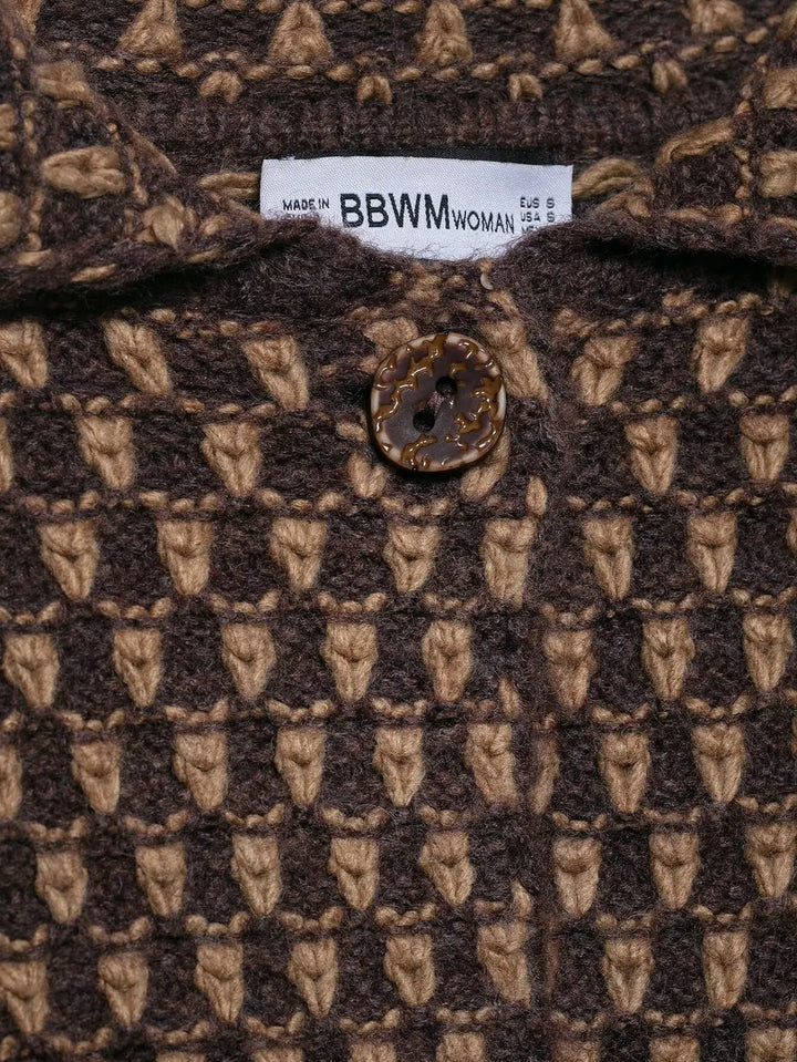 Veste Texturée Chic femme – Élégance Décontractée du Quotidien