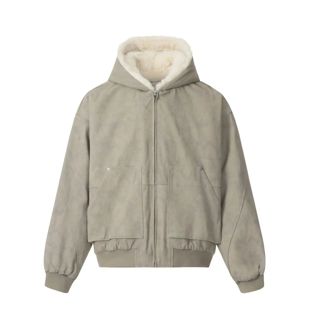 Veste Blouson Confort  Homme Urbain à Doublure Chaude
