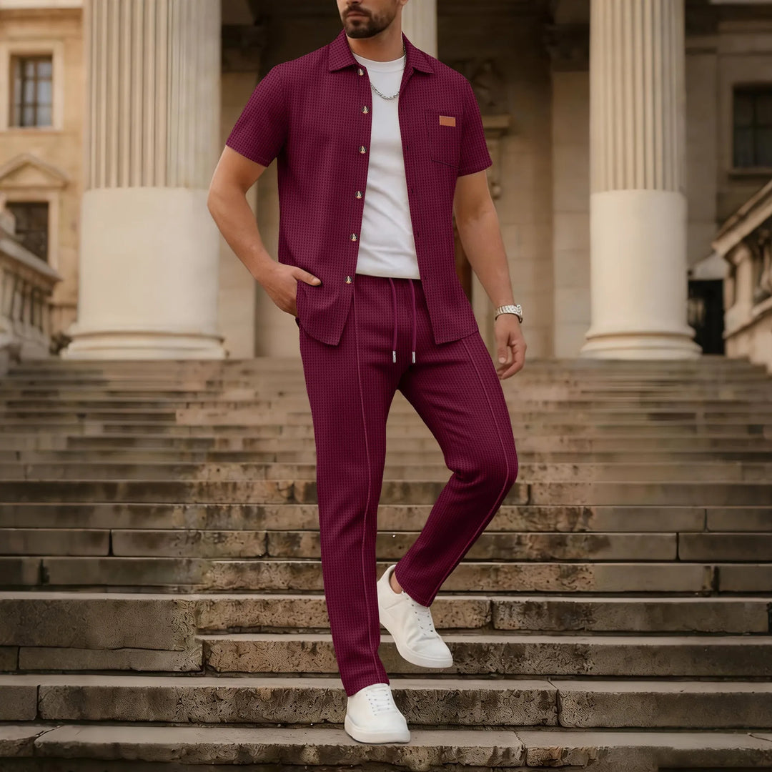Mode Lumiére™ Ensemble Élégance Moderne Homme – Style Premium Confort Absolu