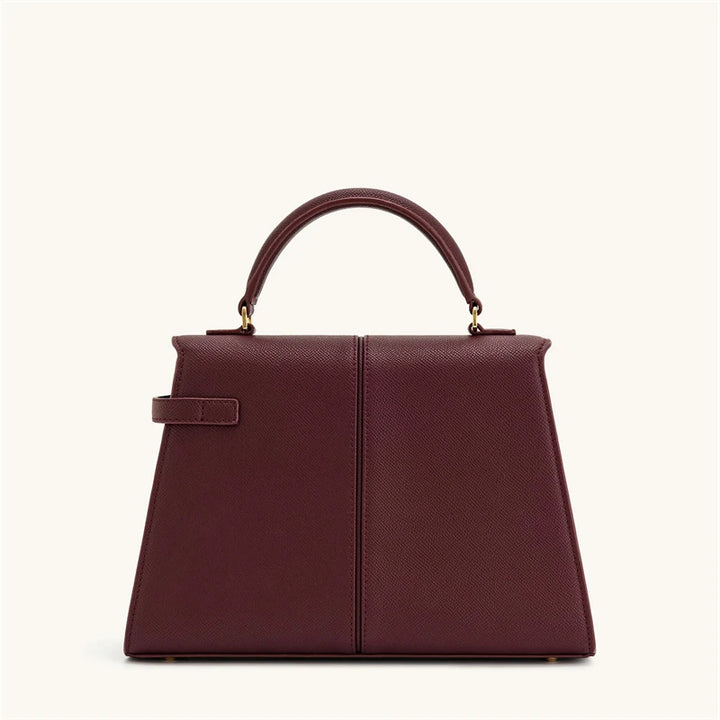 JW PEI-Grand Sac à Main Carré à Bandoulière pour Femme, Sac Haut de Gamme, Elise Designer Fashion, Bordeaux, Nouveau, 2025