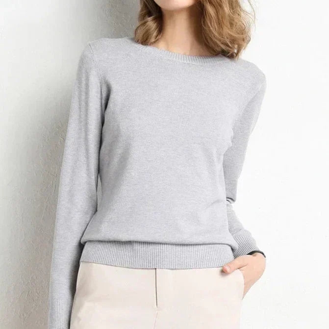 Mode Lumiére™| Pull confort en laine essentiel