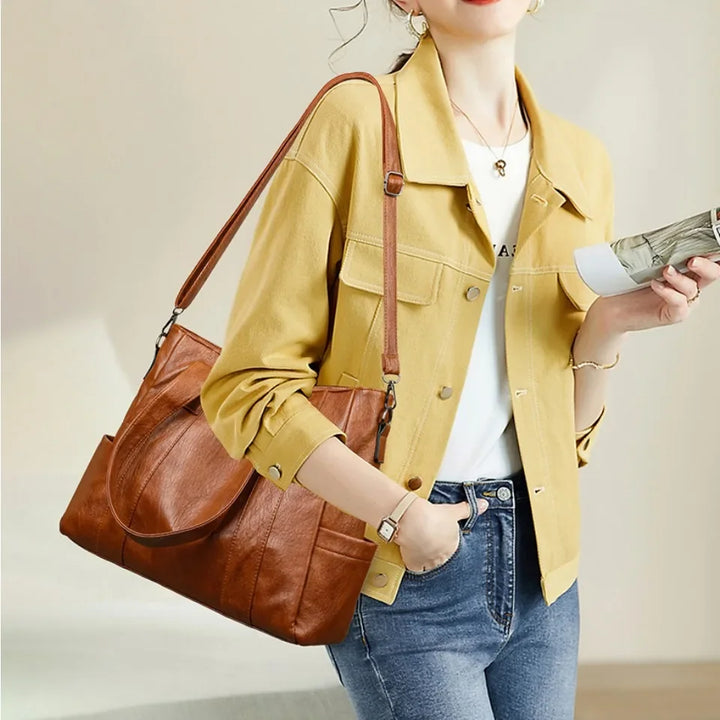 Sacs à bandoulière en cuir PU de haute qualité pour femmes, nouveaux sacs à main Messenger pour dames, créateur de luxe, 3 ensembles