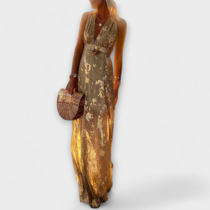Vêtements avec décolleté en V et détails en sequins