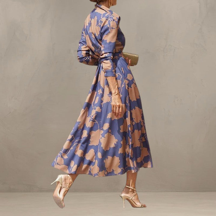 LYNN | ROBE ÉLÉGANTE À COL EN V