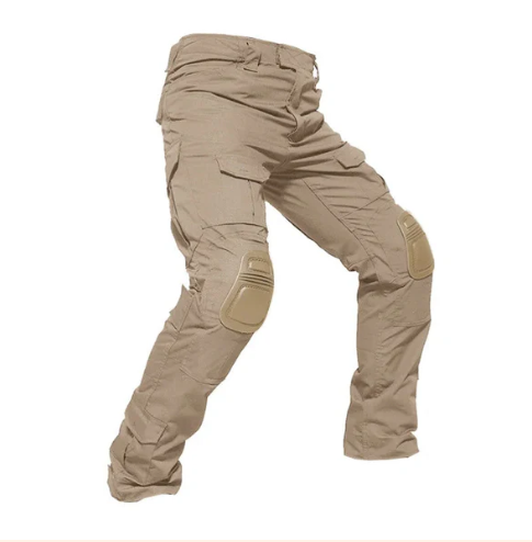 Pantalon cargo tactique homme avec genoux renforcés – Pantalon utilitaire