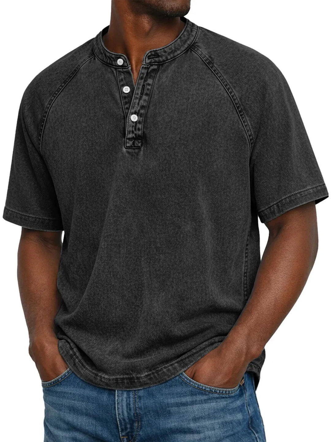 Mode Lumiére™  | Chemise vintage boutonnée pour homme