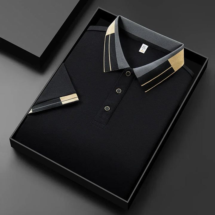 Mode Lumiere™ | Polo avec finitions contrastantes
