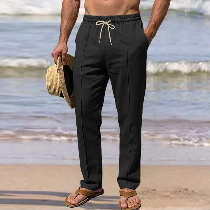 Jean et Marcel™ | Pantalon d'Été Léger à Taille Élastique