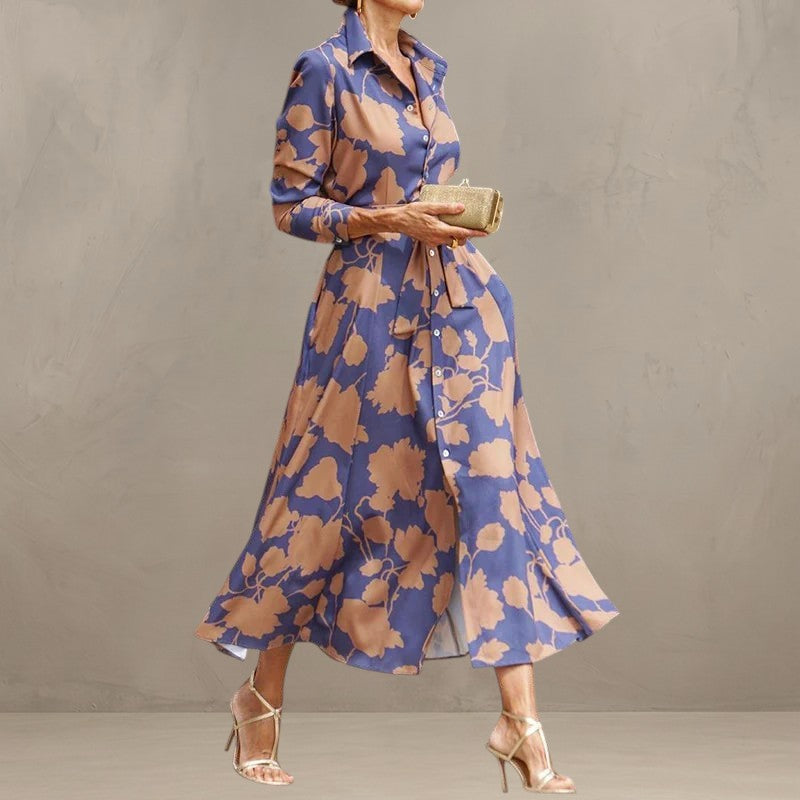 LYNN | ROBE ÉLÉGANTE À COL EN V