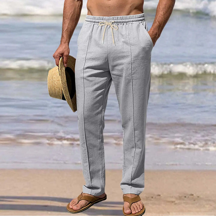 Jean et Marcel™ | Pantalon d'Été Léger à Taille Élastique