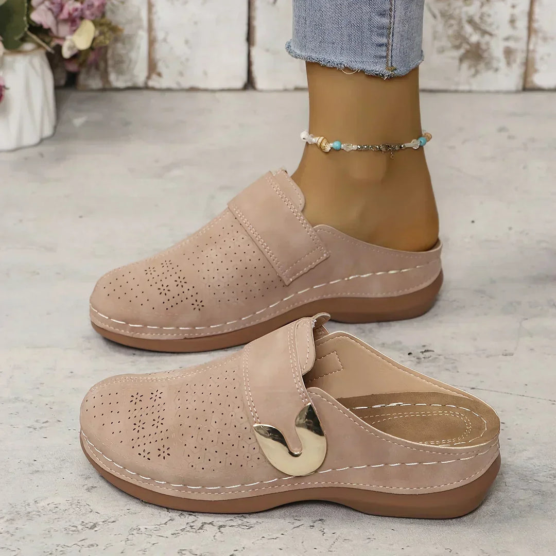 Mode Lumiére™Sandales à semelles compensées chic