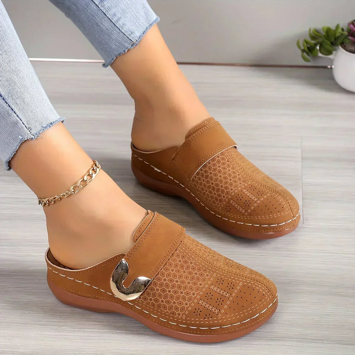 Mode Lumiére™Sandales à semelles compensées chic