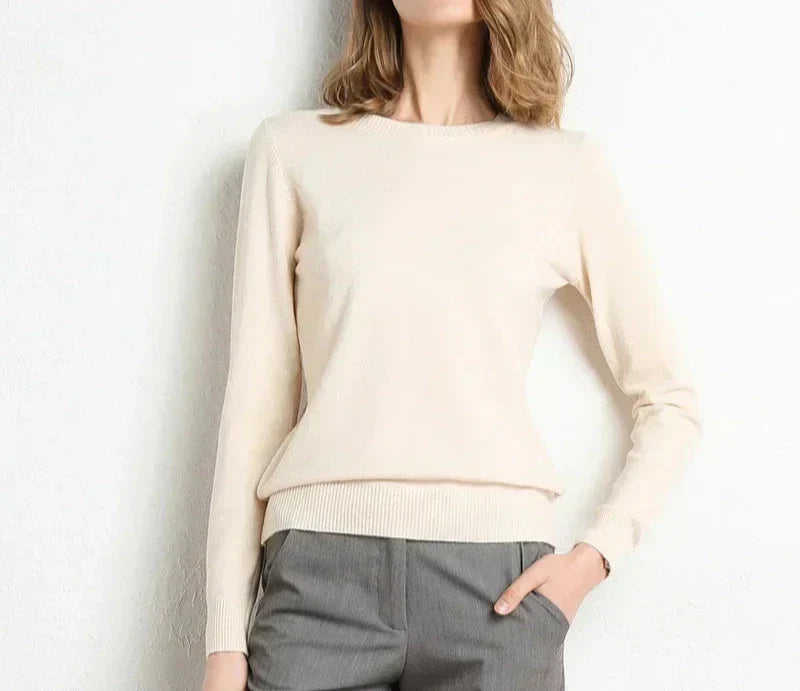 Mode Lumiére™| Pull confort en laine essentiel