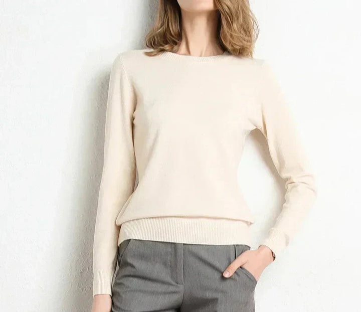 Mode Lumiére™| Pull confort en laine essentiel