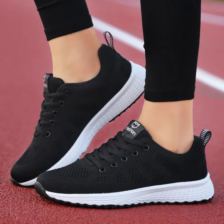 Chaussures de course légères pour femmes Sneakers Chaussures de sport confortables Jogging Tennis
