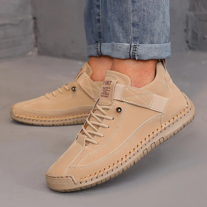 Bottes mi-hautes pour femmes Style britannique rétro anti-dérapant vêtements de travail chaussures mocassins en cuir faits à la main décontracté à semelles souples femmes bottes nues