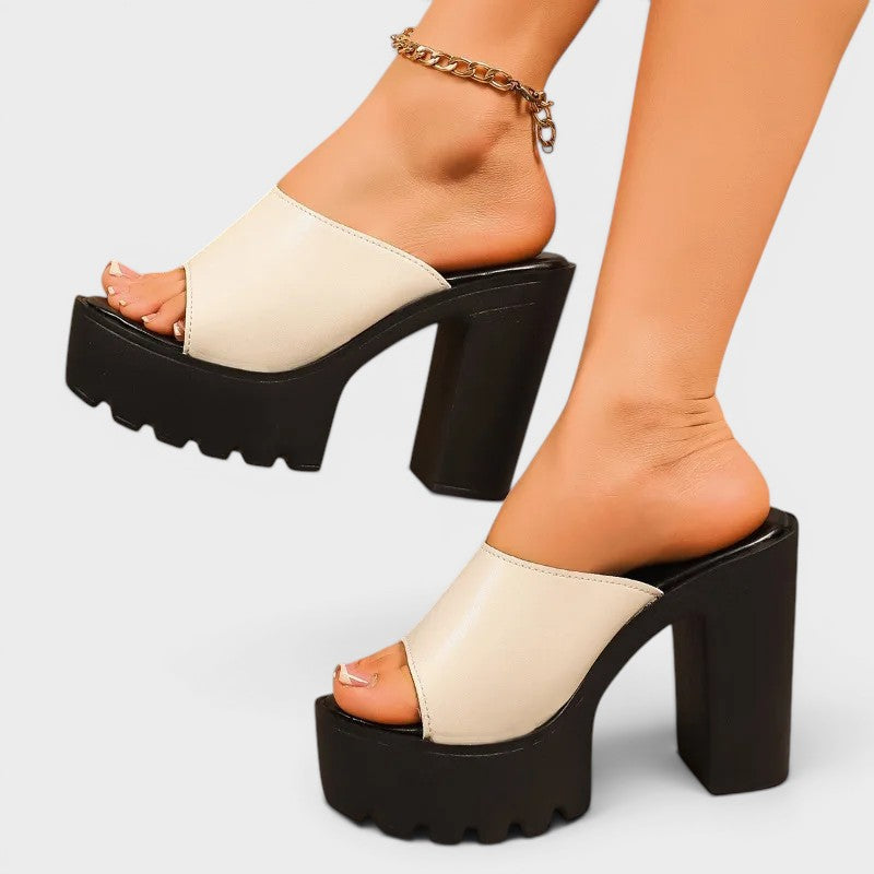 Lucienne | Sandales à plateforme confortables