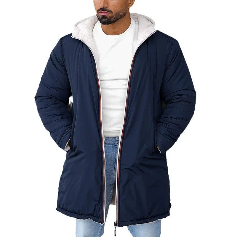 Manteau Réversible Double face pour Homme Confort & Style Quotidien