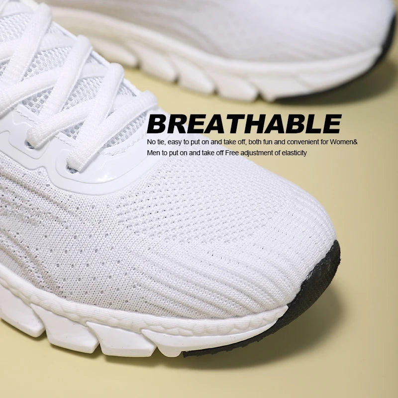 Chaussures de course hommes baskets mode baskets légères respirant chaussure de marche en plein air confortable athlétique pour les femmes