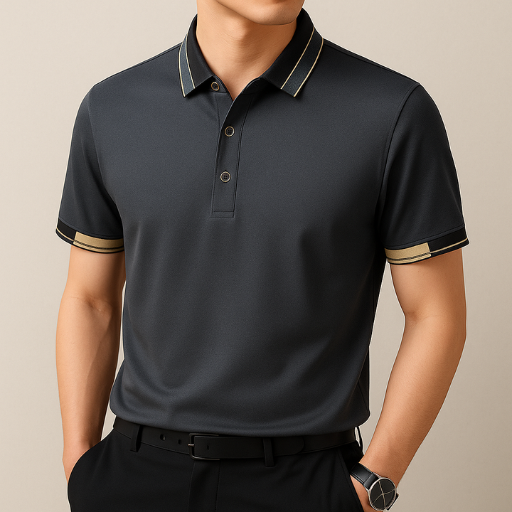 Mode Lumiere™ | Polo avec finitions contrastantes