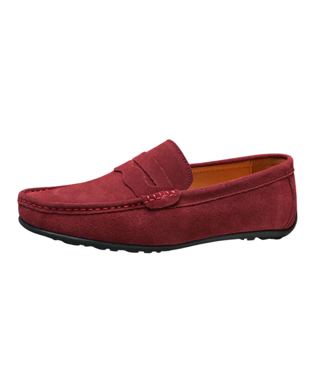Mode Lumiére™  | Mocassins rétro en daim pour homme
