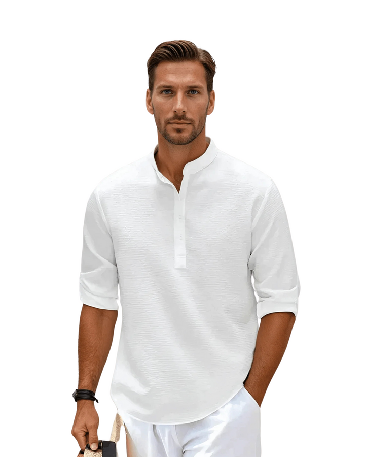 Mode Lumiére ™Long Sleeved Polo Shirt