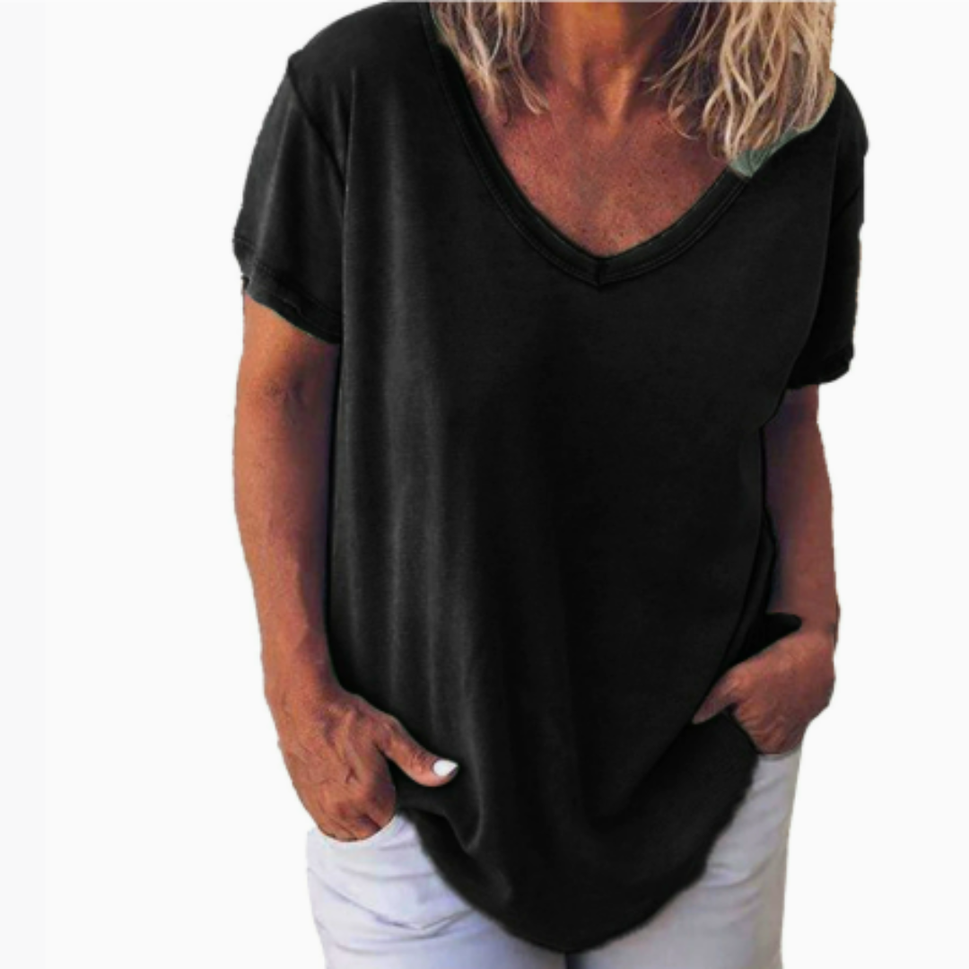 Edith | Chemise Manches Courtes Pour Femmes