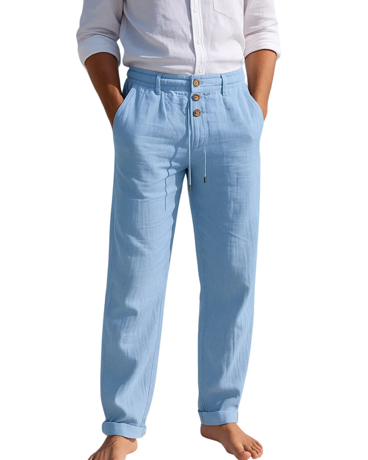 Mode Lumiére™  | Pantalon en lin élégant pour l’été