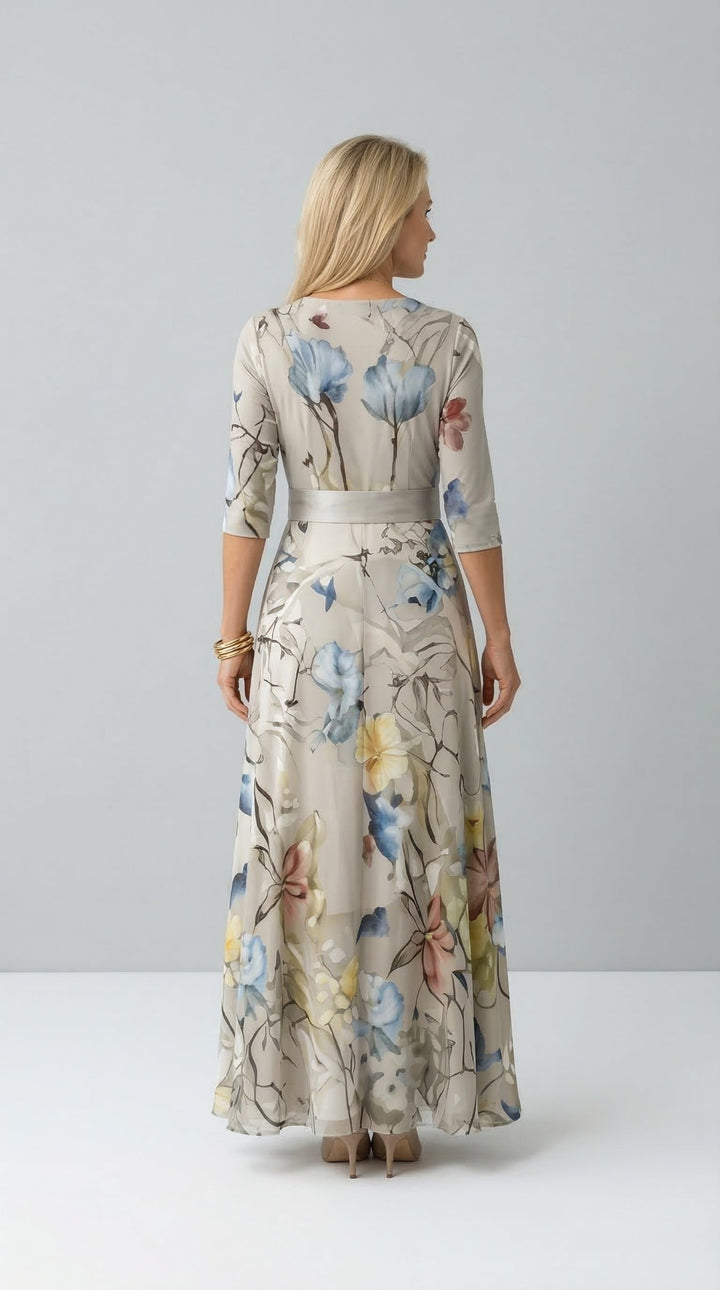 Lillian | Robe Maxi Fluide Style Enveloppant