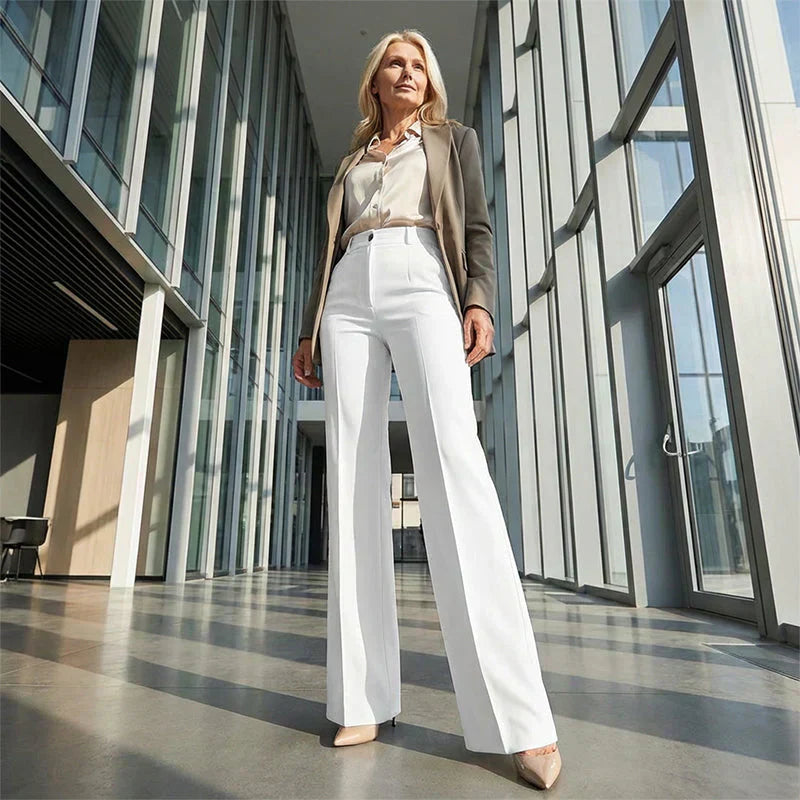 Amelia | Pantalon taille haute flatteur