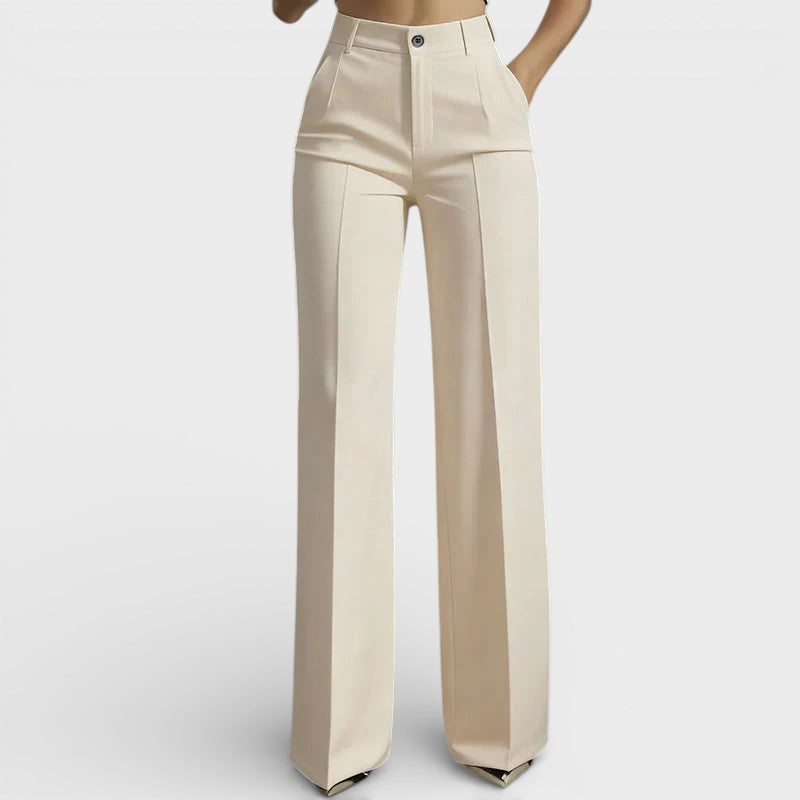 Amelia | Pantalon taille haute flatteur