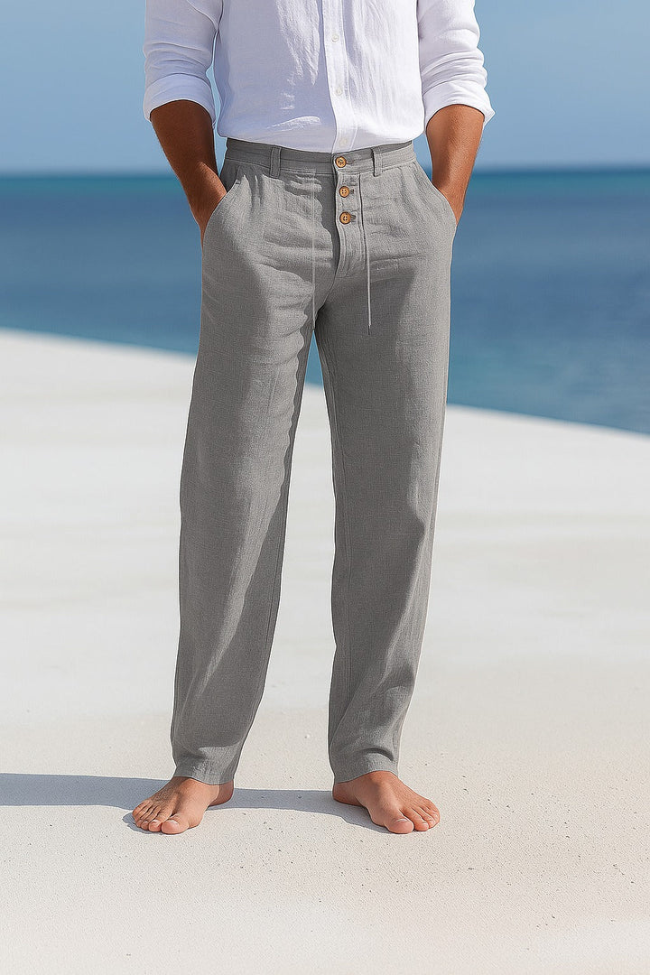 Mode Lumiére™  | Pantalon en lin élégant pour l’été