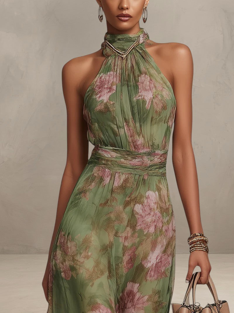 SOPHIE | ROBE D'ÉTÉ FLORALE ÉLÉGANTE