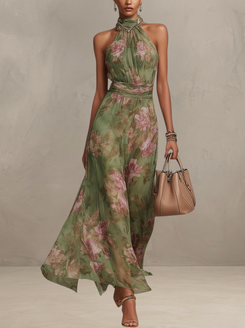 SOPHIE | ROBE D'ÉTÉ FLORALE ÉLÉGANTE