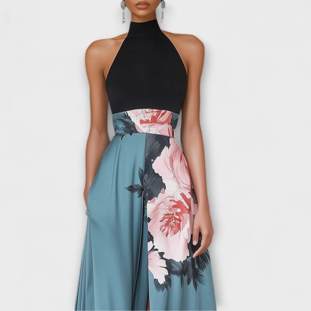 Natalie - Robe Maxi A-line Cvjetna