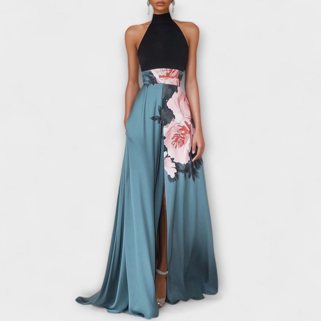 Natalie - Robe Maxi A-line Cvjetna