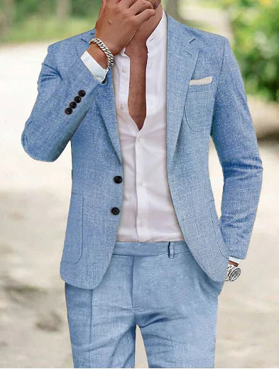 Mode Lumiére™| Tenue mariage homme invité décontracté