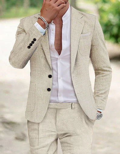 Mode Lumiére™| Tenue mariage homme invité décontracté