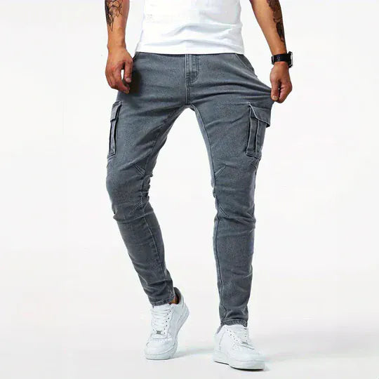 Mode Lumiére™  | Jean cargo moderne pour homme