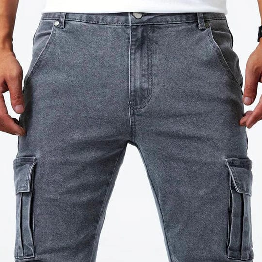 Mode Lumiére™  | Jean cargo moderne pour homme