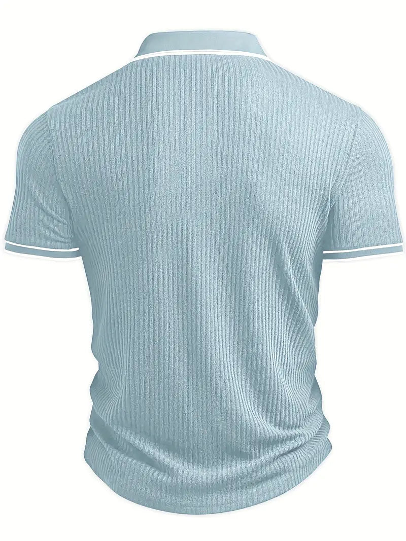 Mode Lumiére™| Polo élégant à manches courtes