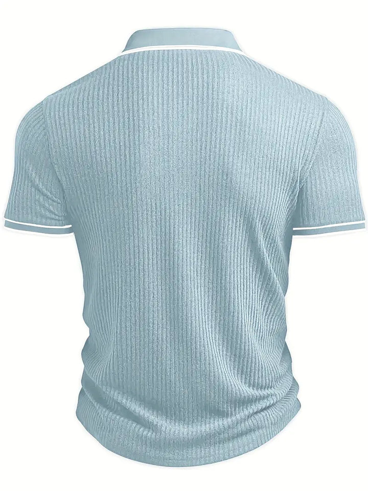 Mode Lumiére™| Polo élégant à manches courtes