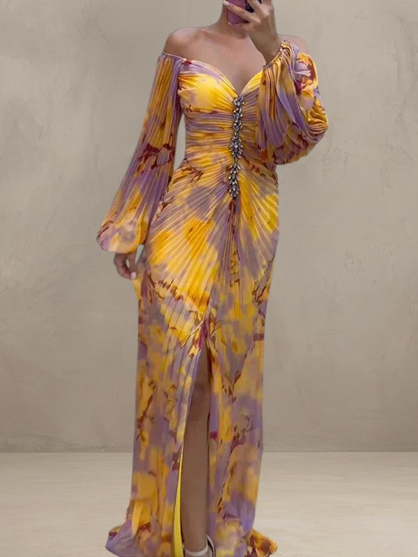JAMELIA | ROBE ÉLÉGANTE AVEC COL EN V