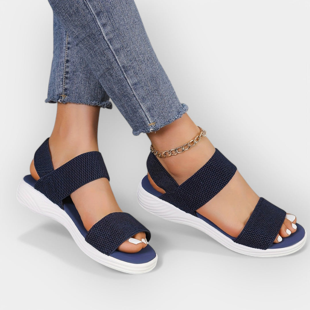 Mode Lumiére™ Sandales élastiques confortables