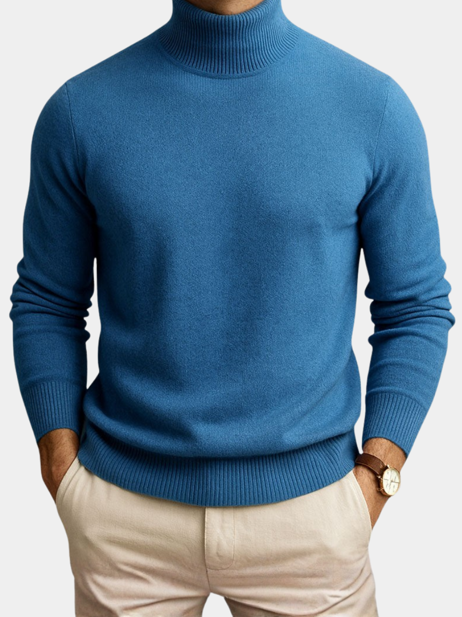 Noble Ligne ™ | Pull à Col Montant pour Homme